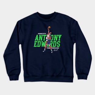 Anthony Edwards Wolves Dunk Crewneck Sweatshirt